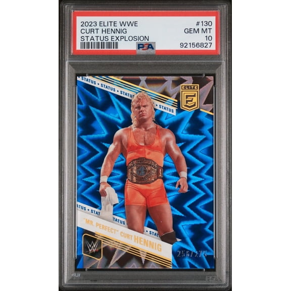 2023 Elite WWE Mr Perfect #130 Parallel/Variety PSA 10