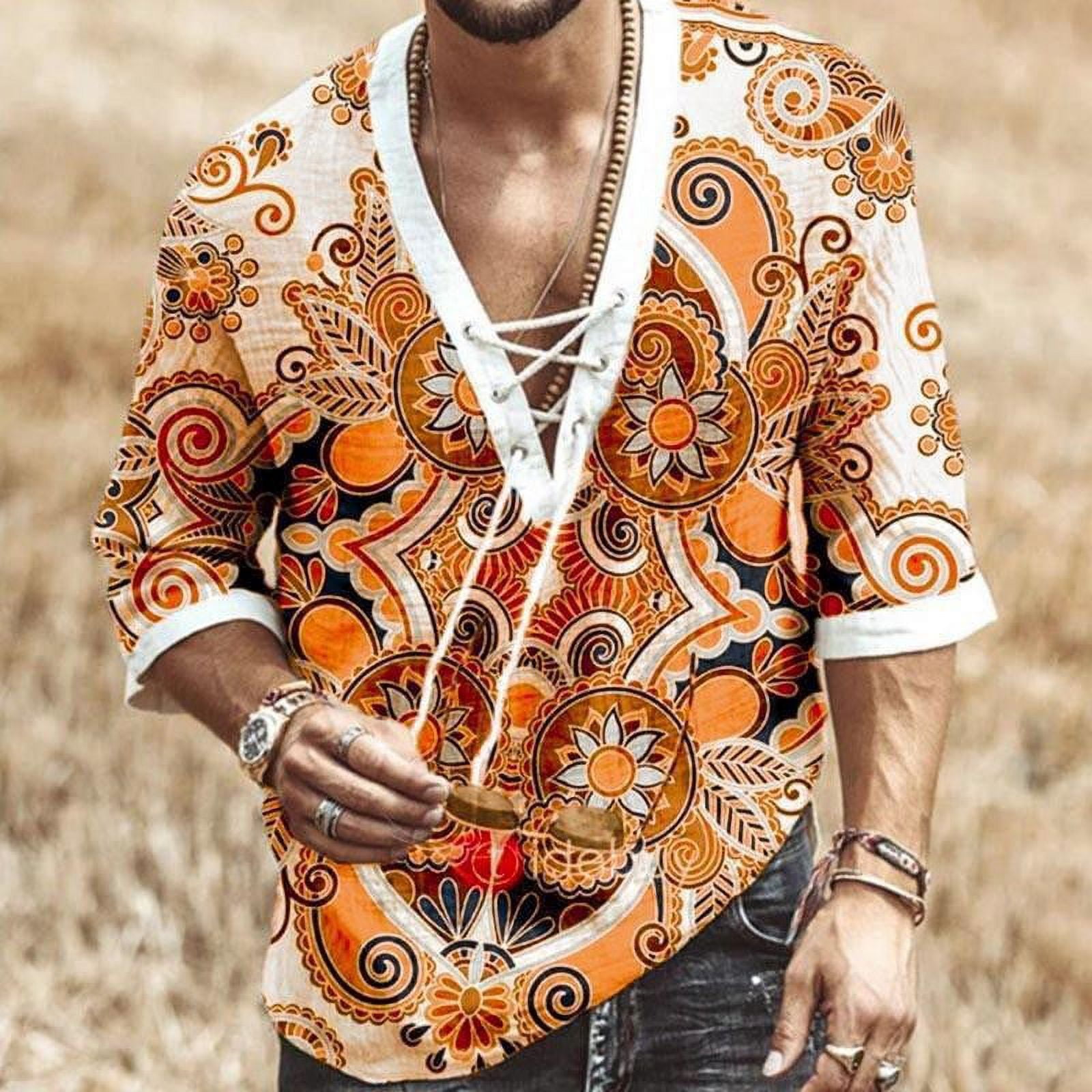 2023 European and American New wish Amazon Explosions Men‘s Chest Tie