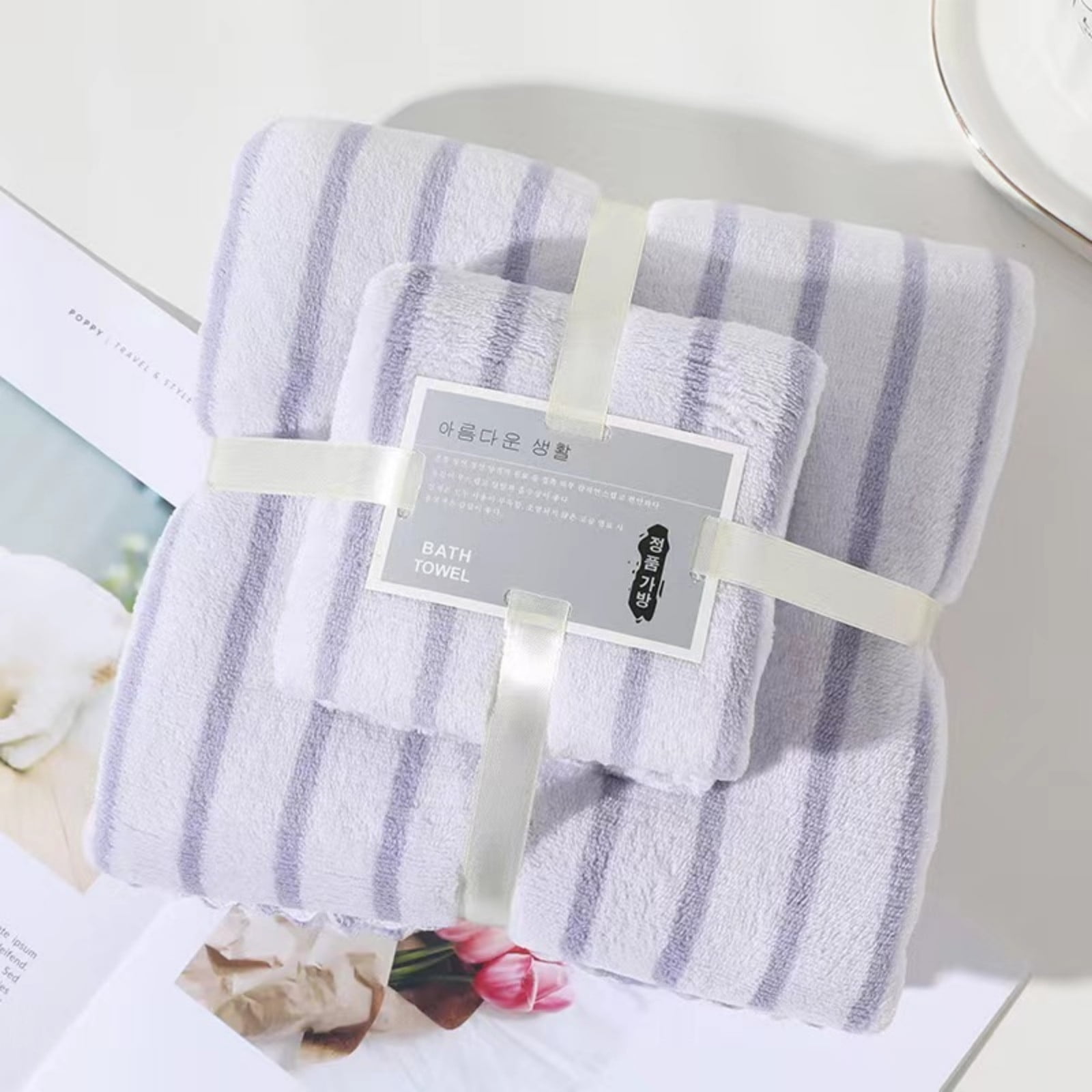 2023 Fall Savings! WJSXC Fall Bath Towels Sets Clearance, High