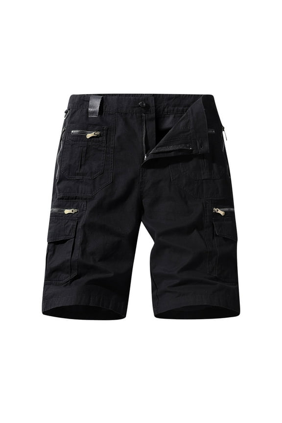 2023 Fashion Cargo Shorts for Men Classic Design Cargo Shorts Camo Print Twill Belted Shorts Lightweight Comfort Jogging Cargos Shorts with Multi Pocket