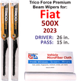 thumbnail image 1 of 2023 Fiat 500X Performance Beam Wipers (Set of 2), 1 of 3