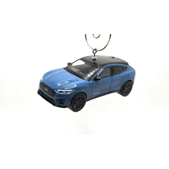 2023 Ford Mustang Mach-E GT Blue Christmas Ornament