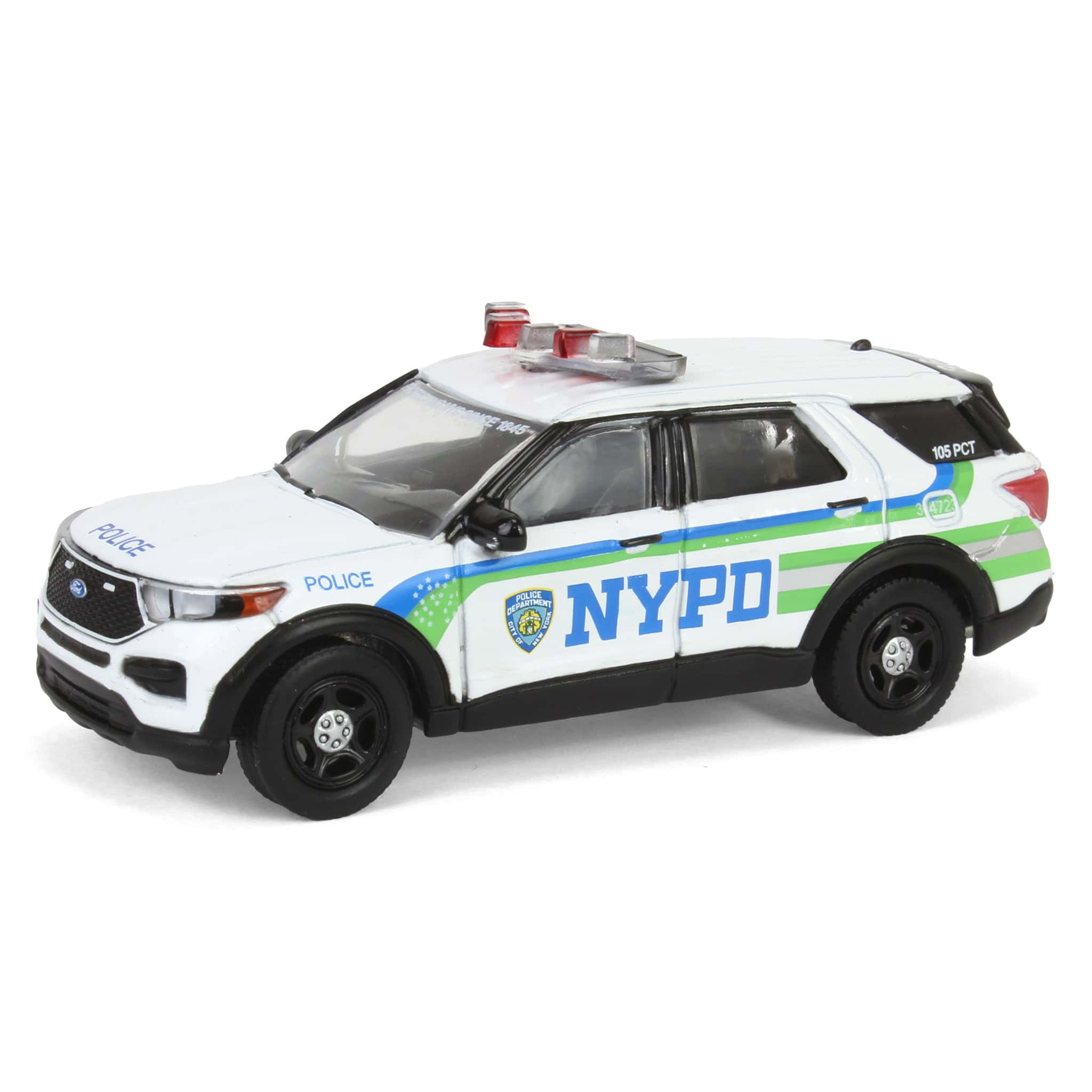 GreenLight Collectibles NYPD Diorama 5 Die-Cast Car (1:64