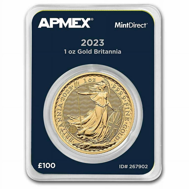 2023 GB 1 oz Gold Britannia MintDirect® Single (King Charles III