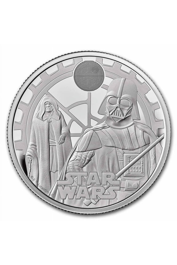 2023 GB Star Wars: Darth Vader & Emperor 2 1 oz Silver Prf Coin