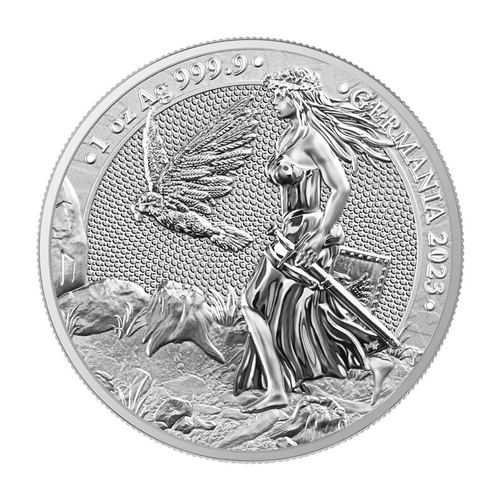 2023 Germania Mint 1 oz Silver Germania Medal BU