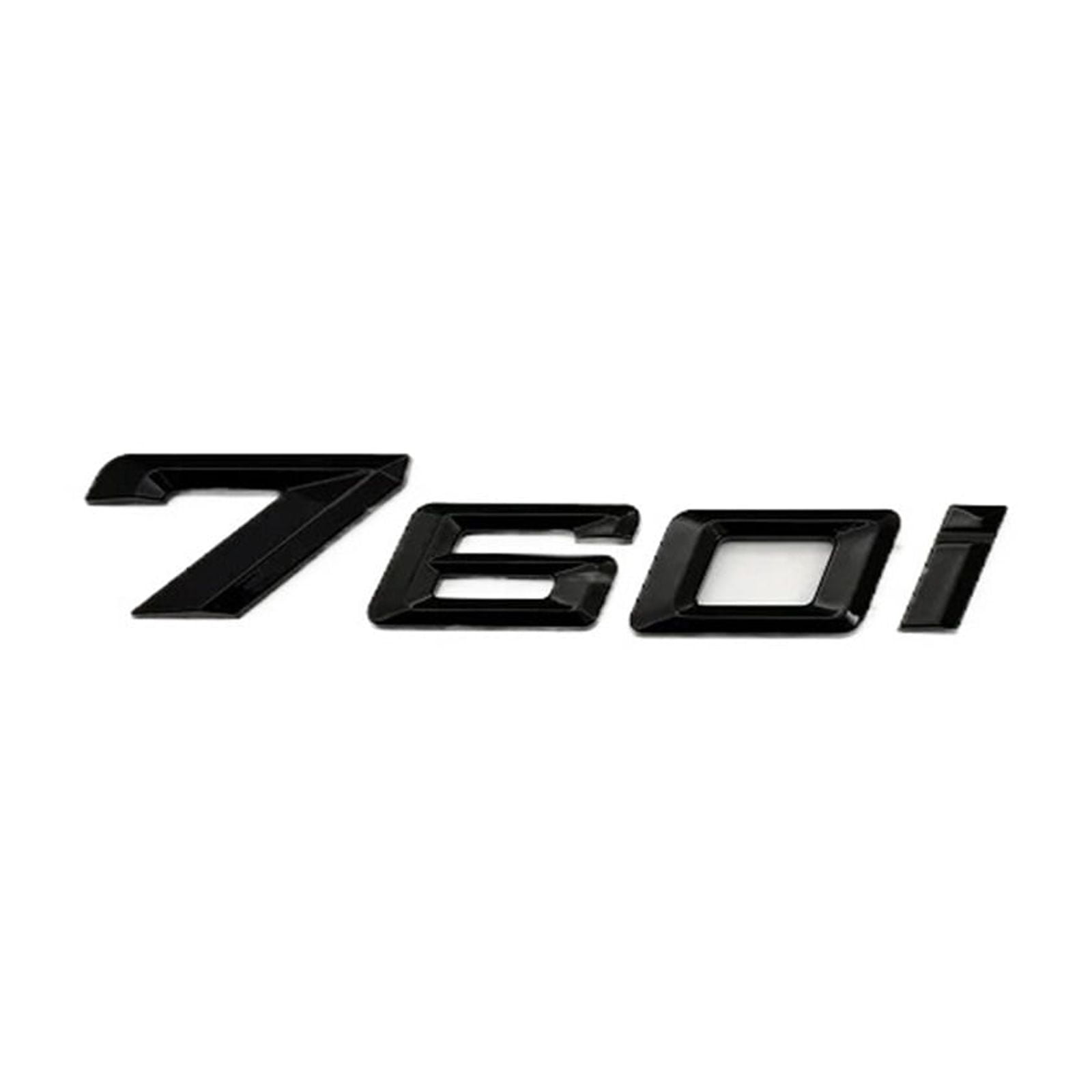 2023 Glossy Black Letters735i 740i 760i 735Li XDrive Emblem Fit For BMW ...