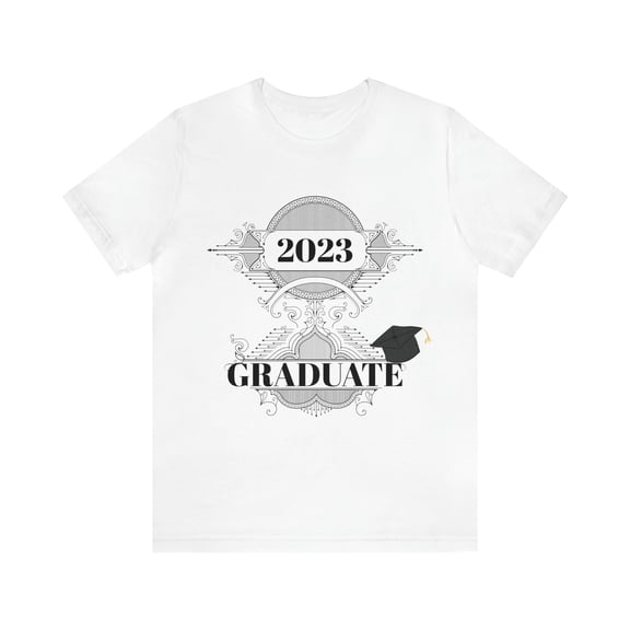 2023 Graduate Congrats Unisex Jersey Short Sleeve Tee