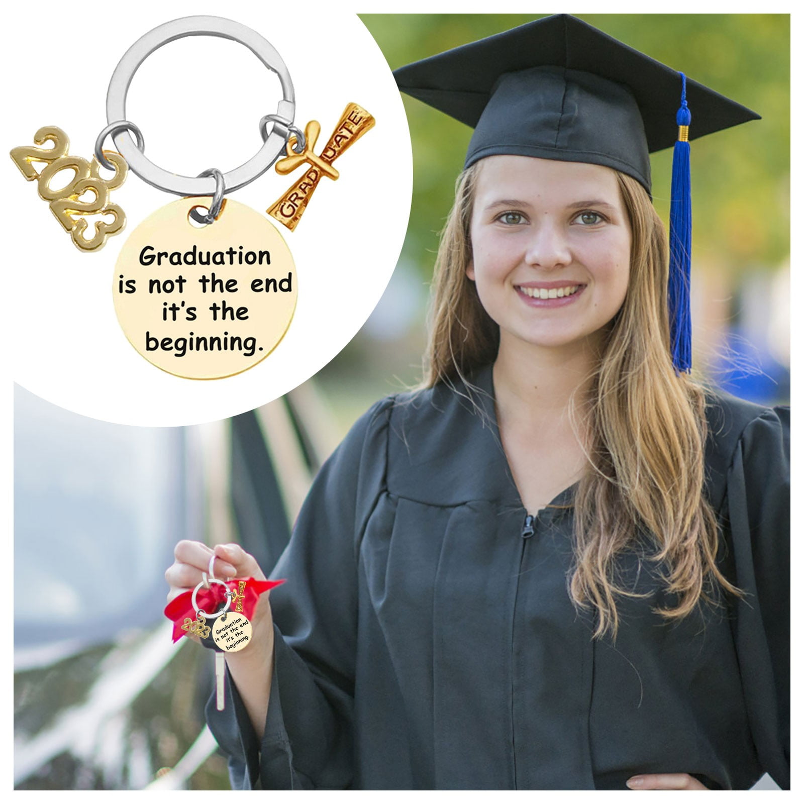 2023 Graduation Gifts For Him Her Graduation Keychain Gifts For Middle ...