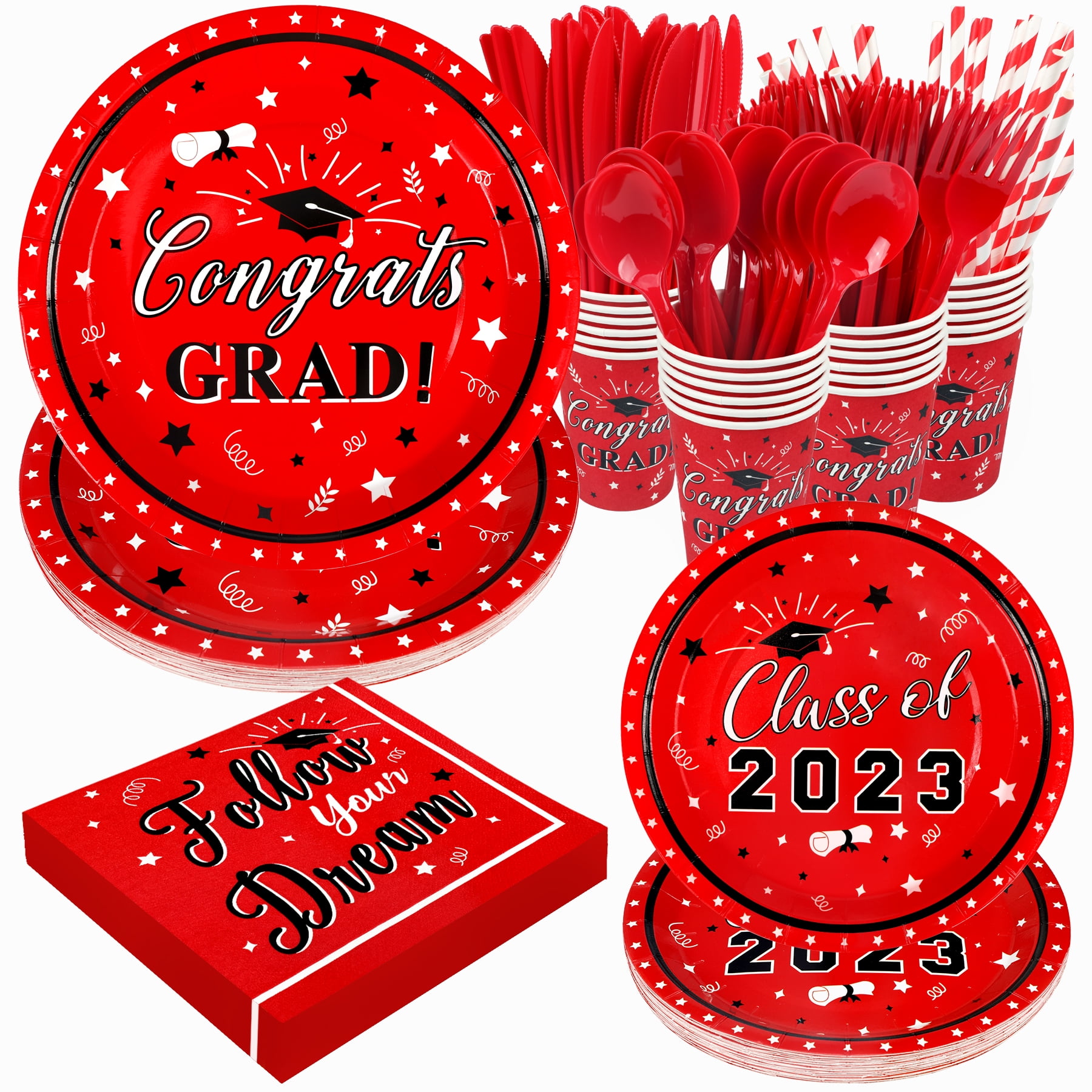 https://i5.walmartimages.com/seo/2023-Graduation-Plates-Napkins-Set-Party-Supplies-Decorations-192-Pcs-Disposable-Congrats-Grad-Paper-Tableware-Serves-24-Include-Plates-Napkins-Cup-K_fcc88ba4-43cb-4874-887f-bf211c084674.0cb1b9defbf3051d7fdf20d1ef5084b2.jpeg