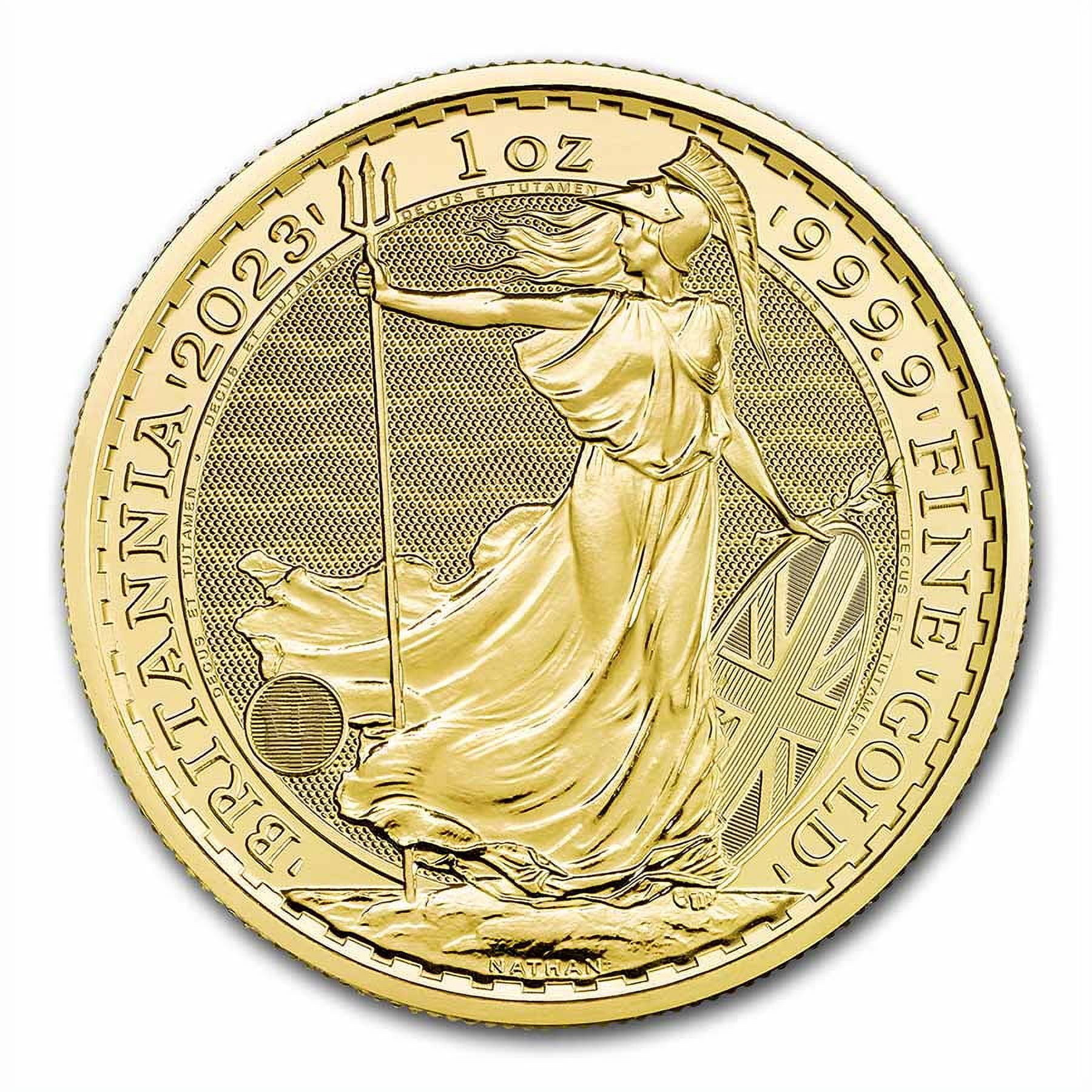 2023 Great Britain 1 oz Gold Britannia BU (Queen Elizabeth II)