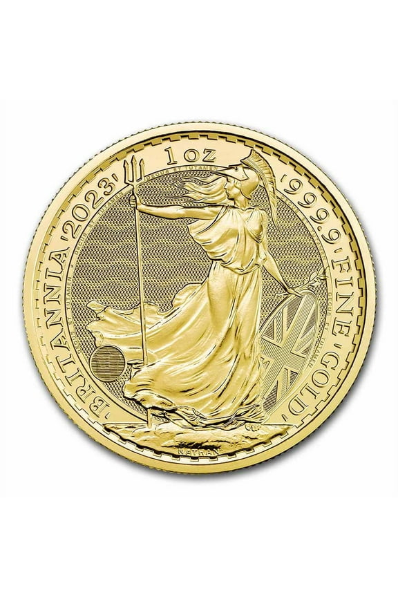 2023 Great Britain 1 oz Gold Britannia BU (Queen Elizabeth II)