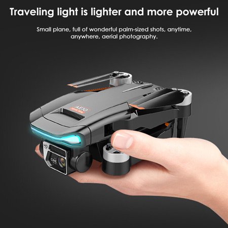 2023 HOT AE10 MINI Drone 4K HD PTZ Dual Camera With Light Flow Dron GPS FPV WIFI