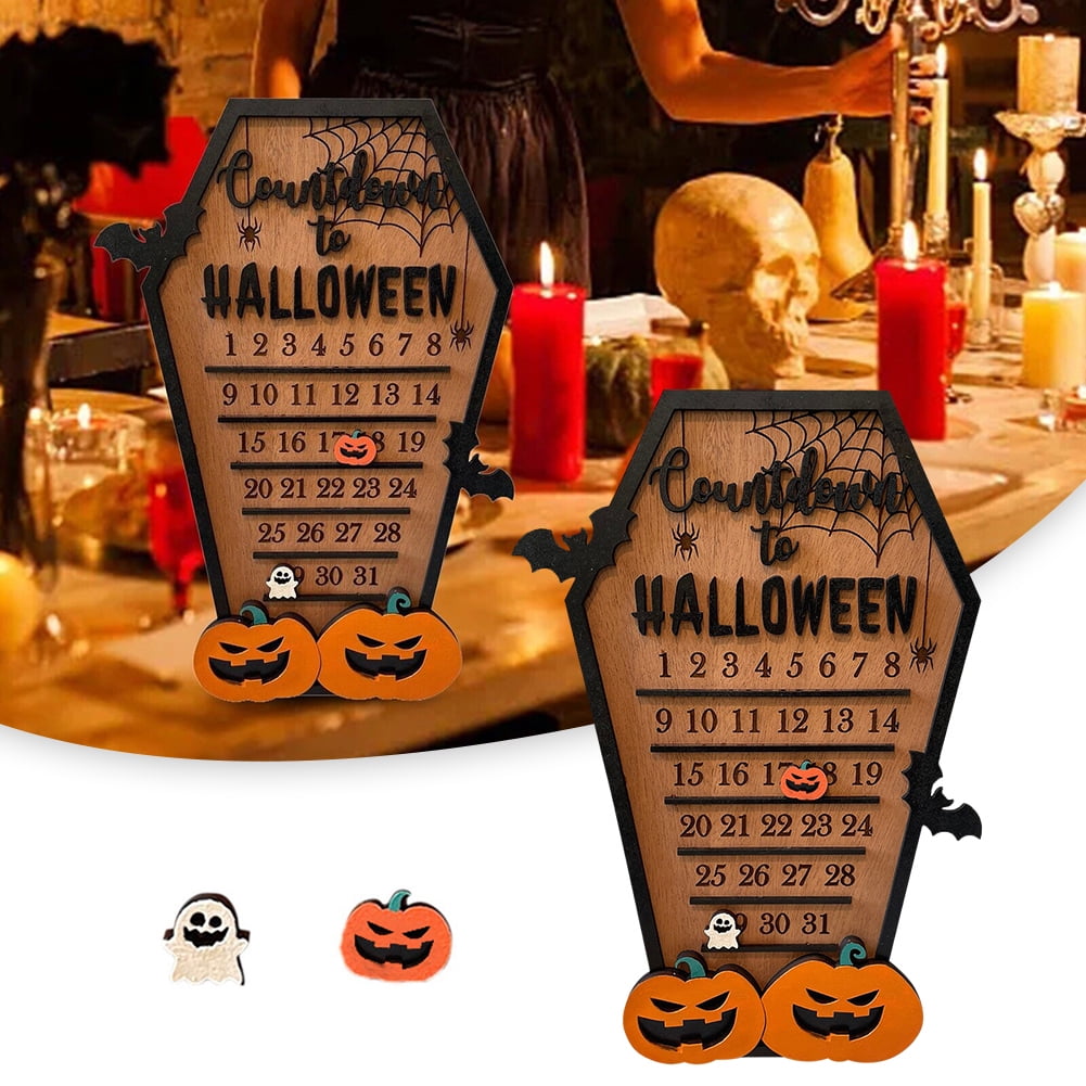2023 Halloween Advent Countdown Calendar DIY Moving Wooden Block 2023-halloween-advent-countdown-calendar-diy-moving-wooden-block