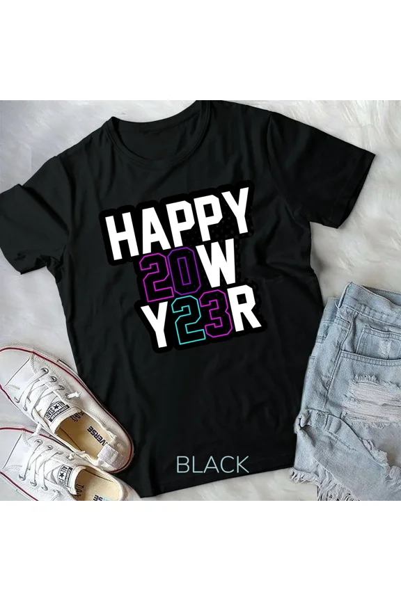 2023 Happy New Year Eve Party Gift, Party for Men, Women, and Kids Unisex T-Shirt