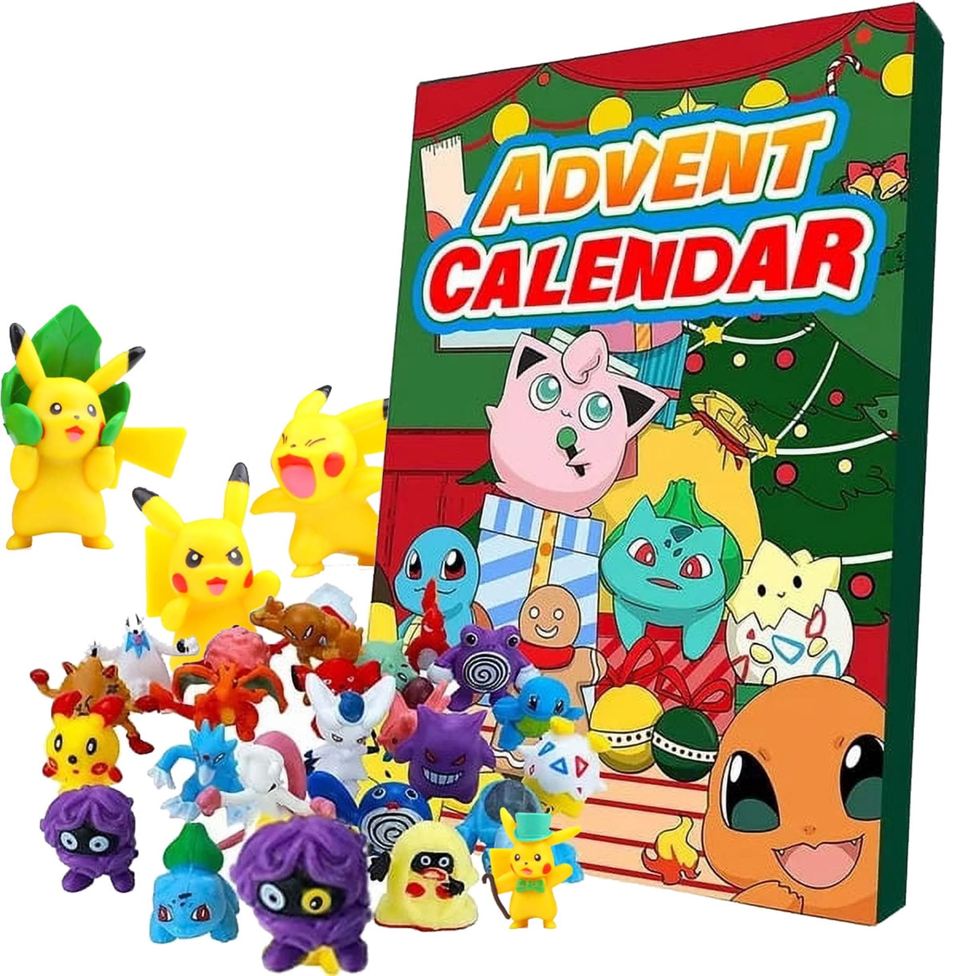 2024 Holiday Advent Calendar for Kids, 24 Gift Pieces Includes 24 Toy