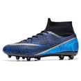 thumbnail image 1 of 2023 Hot-Selling Football Boots Men's Soccer Cleats TF/FG Kids Wear-Resistant Training Shoes Outdoor Non-Slip Sneakers Size34-46 OG-2398-C-Black 36, 1 of 6
