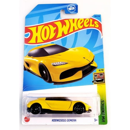 2023 Hot Wheels Koenigsegg Gemera HW Exotics 4/10, 188/250 - Assorted