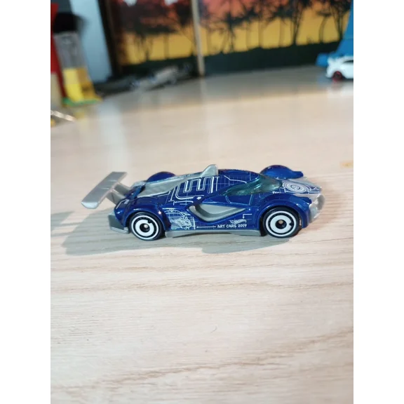 Hot Wheels Blue 2017 Mach Speeder Made in Malaysia M24 FJV63