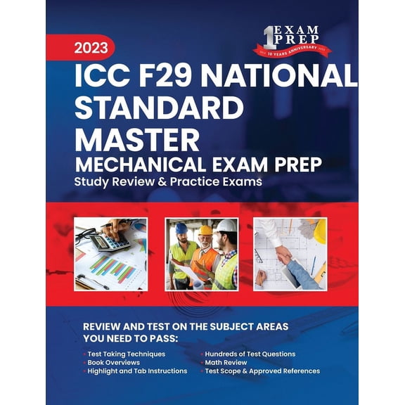 2023 ICC F29 National Standard Master Mechanical Exam Prep: 2023 Study Review & Practice Exams
