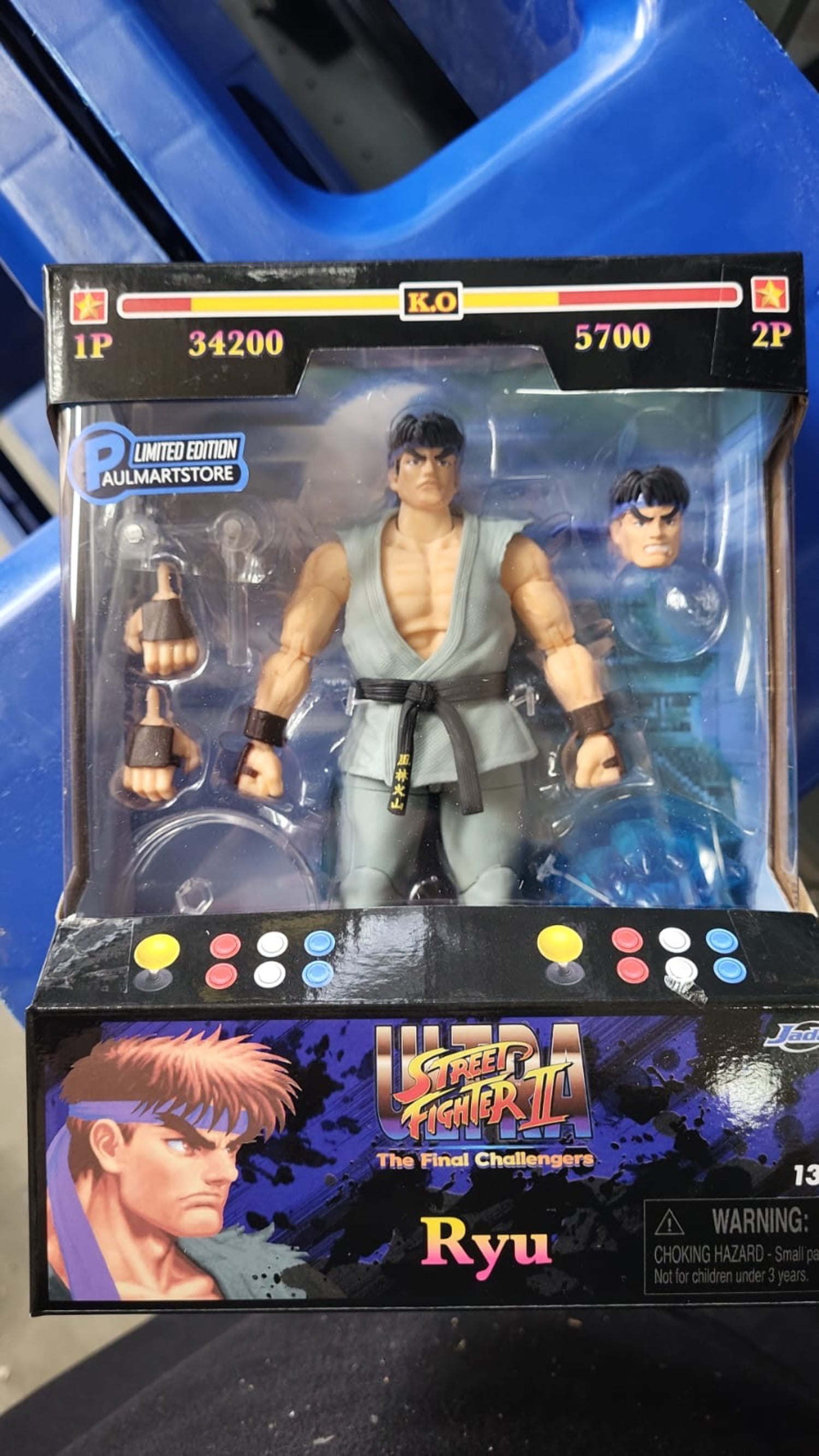 jada toys ストリートファイターセット2 2023 Jada Ultra Street Fighter II Toy Figurine, Exclusive Player 2