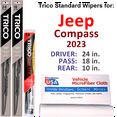 thumbnail image 1 of 2023 Jeep Compass Wiper Blades (Set of 3) w/Rear Wiper, 1 of 3