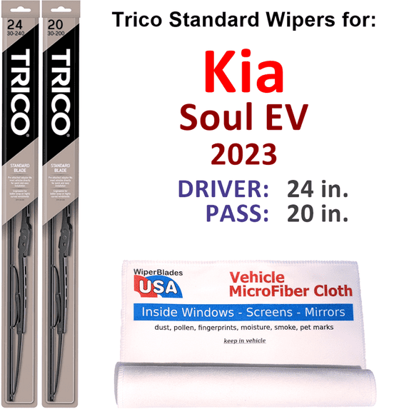 2023 Kia Soul EV Wiper Blades (Set of 2)