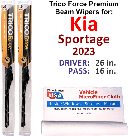 2023 Kia Sportage Performance Beam Wipers (Set of 2)