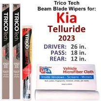 2023 Kia Telluride Beam Blade Wipers (Set of 3) w/Rear Wiper