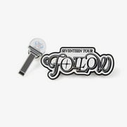 2023 Kpop SEVENTEEN Tour Concert follow Logo Badge Light Stick Graphic Pin Badge Set