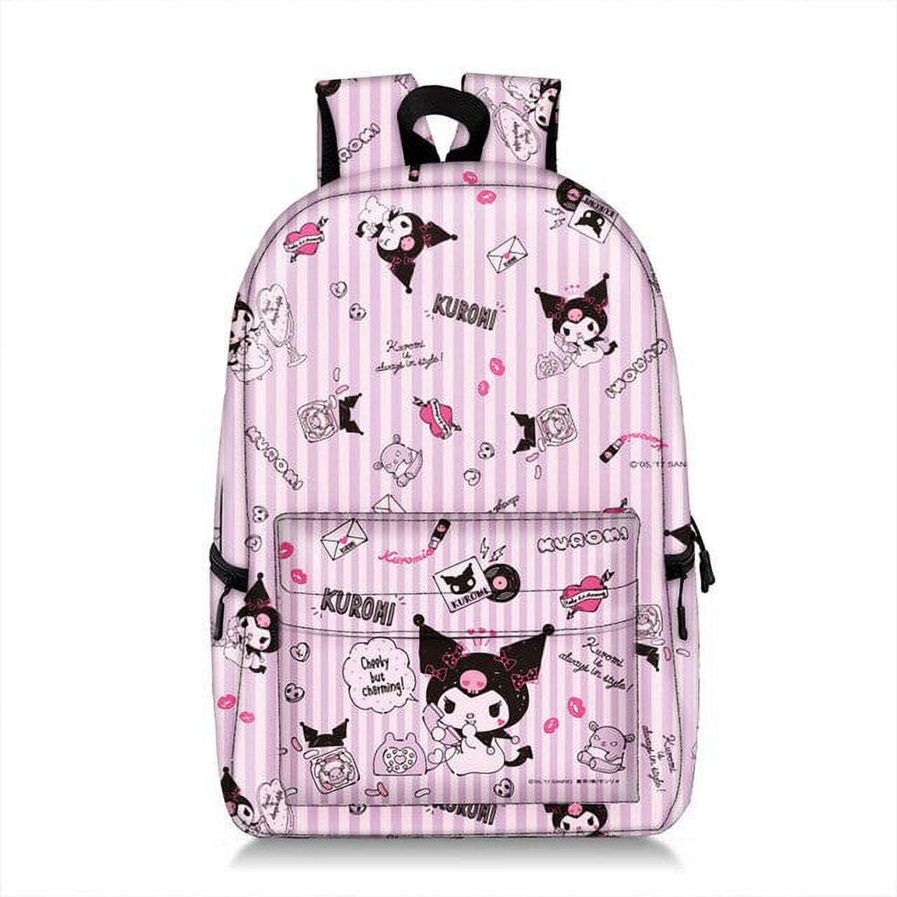 Skater Kuromi Thermal Insulated Bag with Zip Closure - Pretty Journey