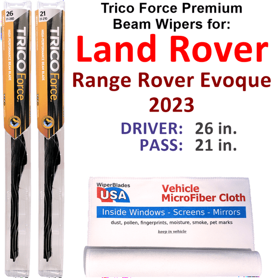 2023 Land Rover Range Rover Evoque Performance Beam Wipers (Set of 2)