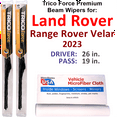 thumbnail image 1 of 2023 Land Rover Range Rover Velar Performance Beam Wipers (Set of 2), 1 of 3