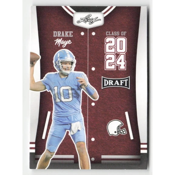 2023 Leaf Draft Drake Maye #79