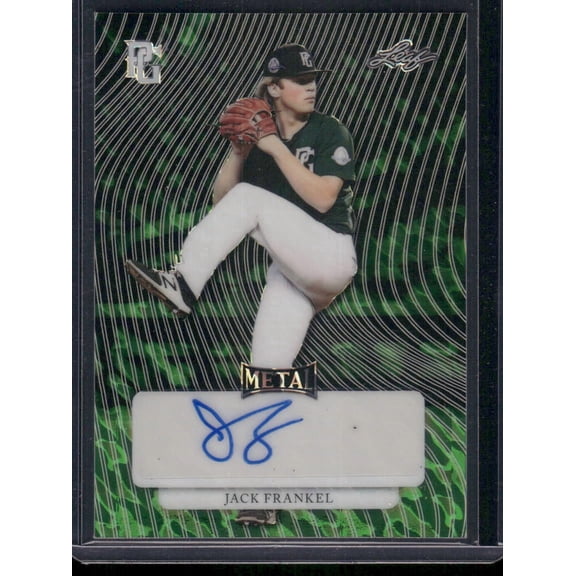2023 Leaf Metal Perfect Game National Showcase Jack Frankel #MA-JF1 /1 Auto