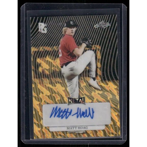 2023 Leaf Metal Perfect Game National Showcase Matt Hoag #MA-MH1 /1 Autograph