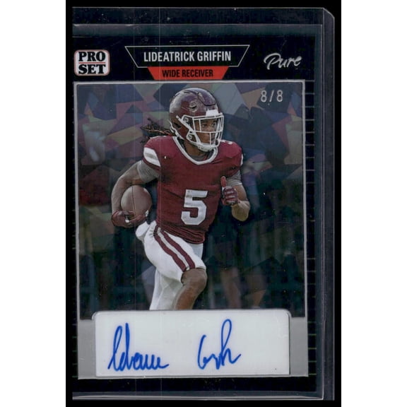 2023 Leaf Pro Set Pure Lideatrick Griffin #PSA-LG1 /8 Autograph