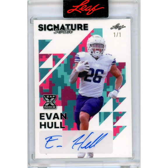 2023 Leaf Signature Series Evan Hull #BA-EH3 RC Auto 1/1
