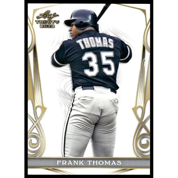 2023 Leaf Trinity Frank Thomas 22 Chicago White Sox Baseball Card