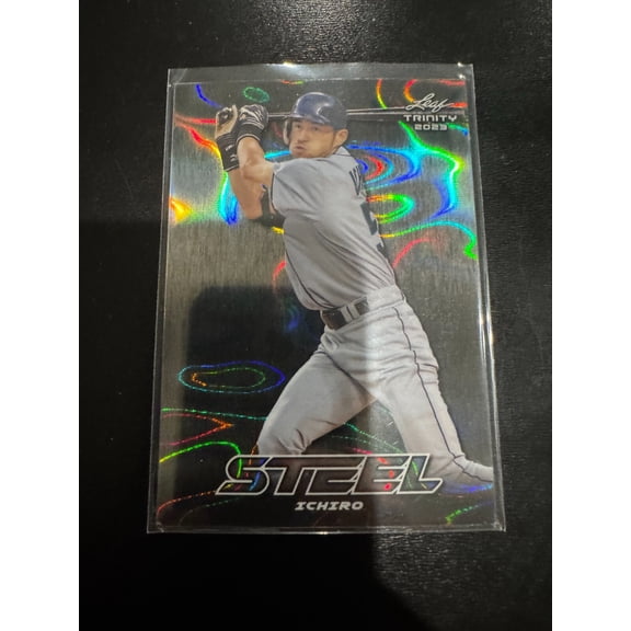 2023 Leaf Trinity Ichiro Suzuki Insert Seattle Mariners Baseball Card