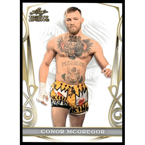 2023 Leaf Trinity Sports Conor McGregor #BS-4