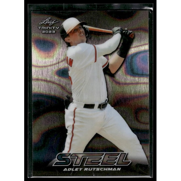 2023 Leaf Trinity Steel Adley Rutschman #S-2