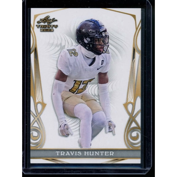 2023 Leaf Trinity Travis Hunter #56