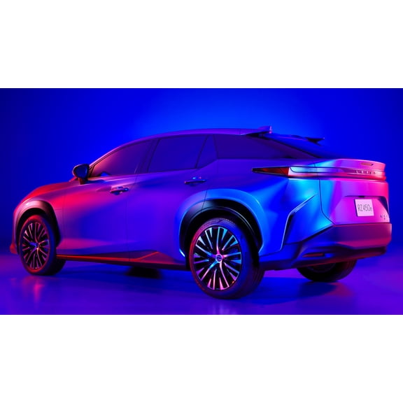 2023 Lexus RZ US Car - 12x18 Inch Laminated Poster - Stunning Detail and Bold Colors