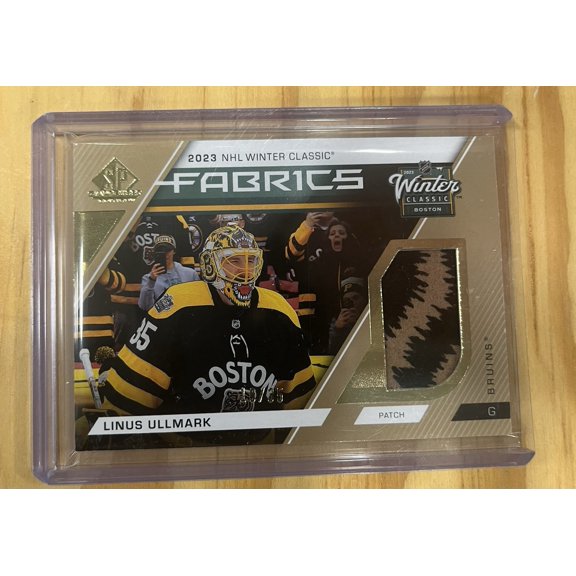 2023 Linus Ullmark #WC-2 Patch Short Print