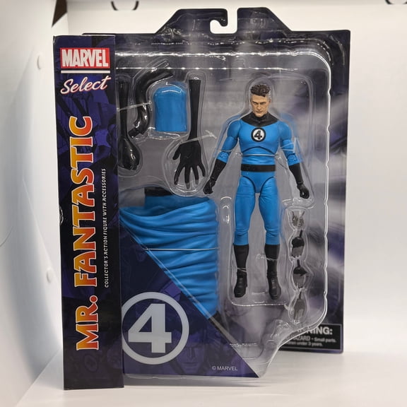2023 Marvel Select Mr Fantastic Action Figure Statue Diamond Reed Richards