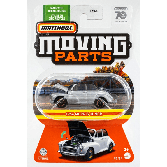 2023 Matchbox Moving Parts Diecast Vehicle - 1956 Morris Minor (50/54)
