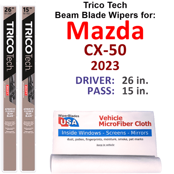 2023 Mazda CX-50 Beam Blade Wipers (Set of 2)