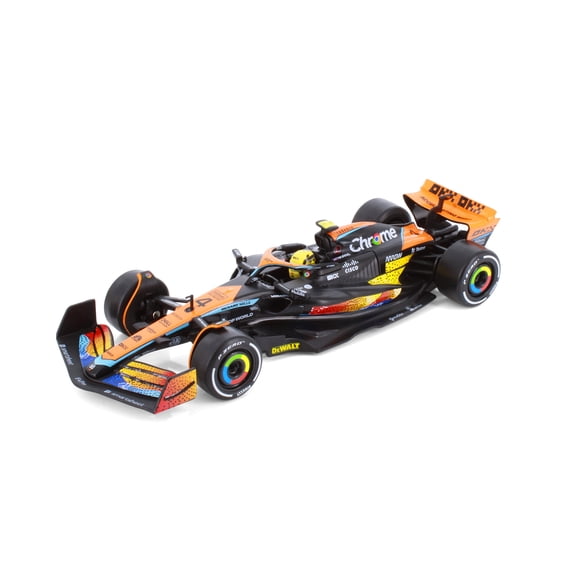2023 McLaren MCL60 F1 "Abu Dhabi GP", #4 Lando Norris - Showcasts 221290A2D - 1/24 Scale Diecast Model Car