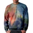 thumbnail image 1 of 2023 Men's Long Sleeve Crewneck T Shirt Casual Print Shirts Loose Fashion Graphic Tops Tee Sweatshirt Pullover, 1 of 4